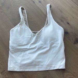 White lululemon align tank